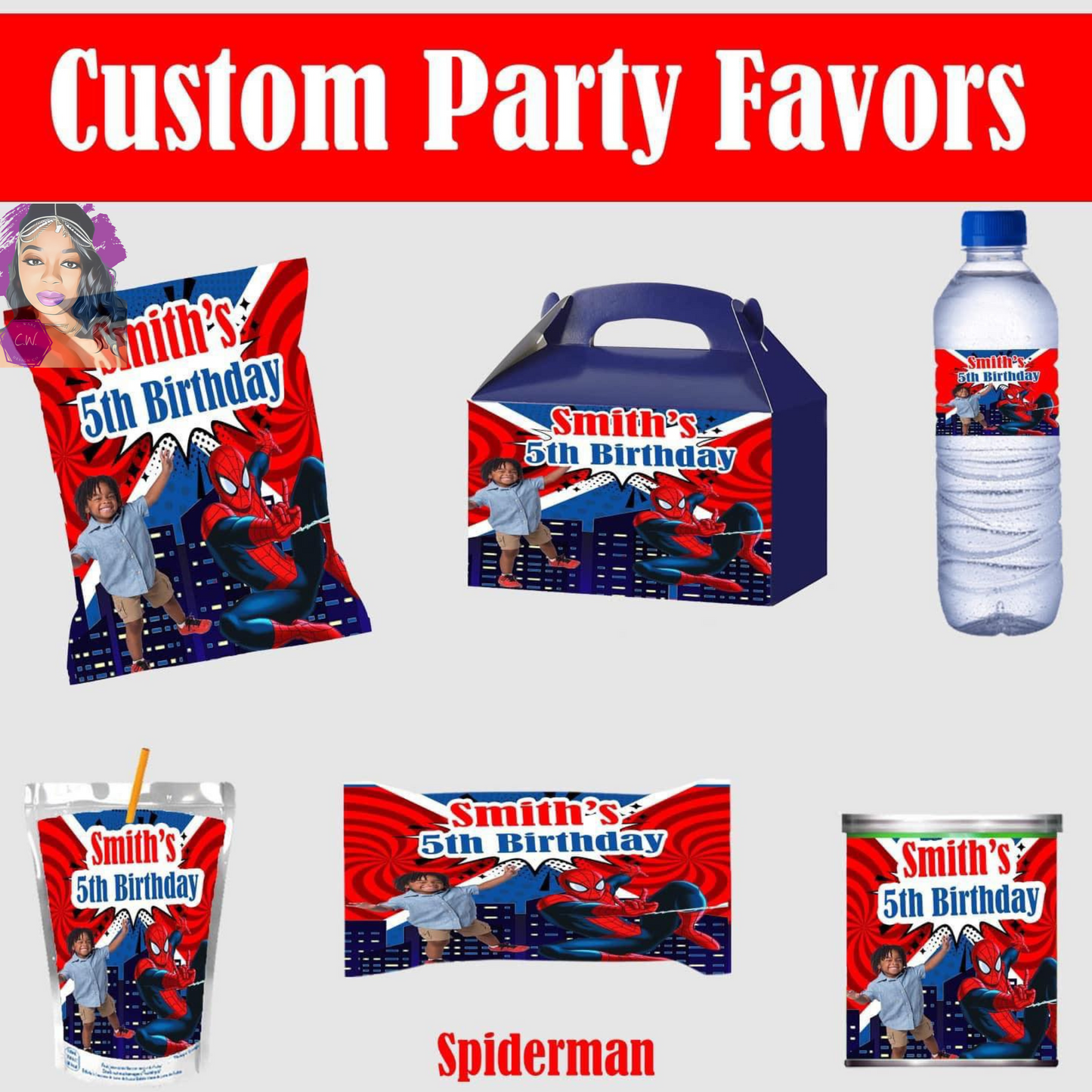 Custom Party Favors