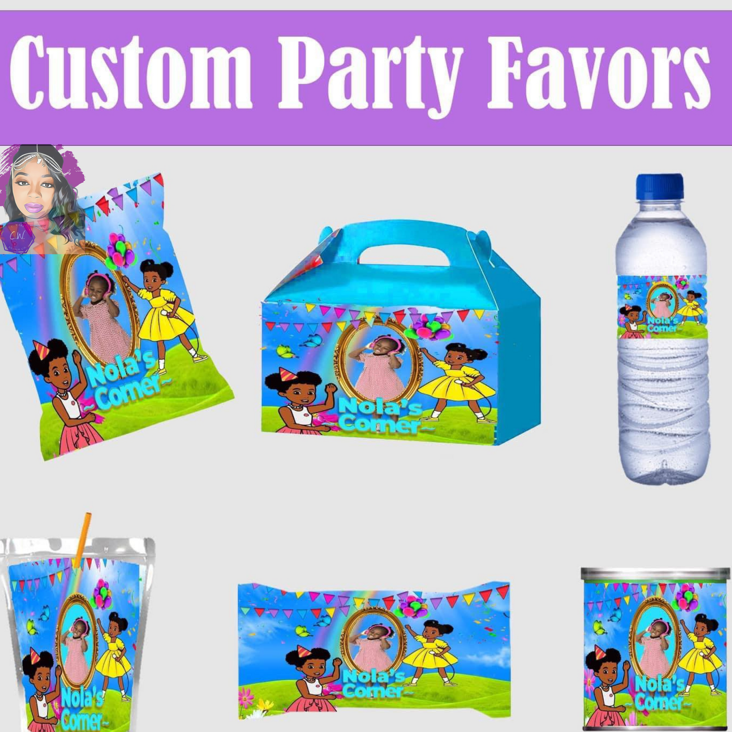 Custom Party Favors