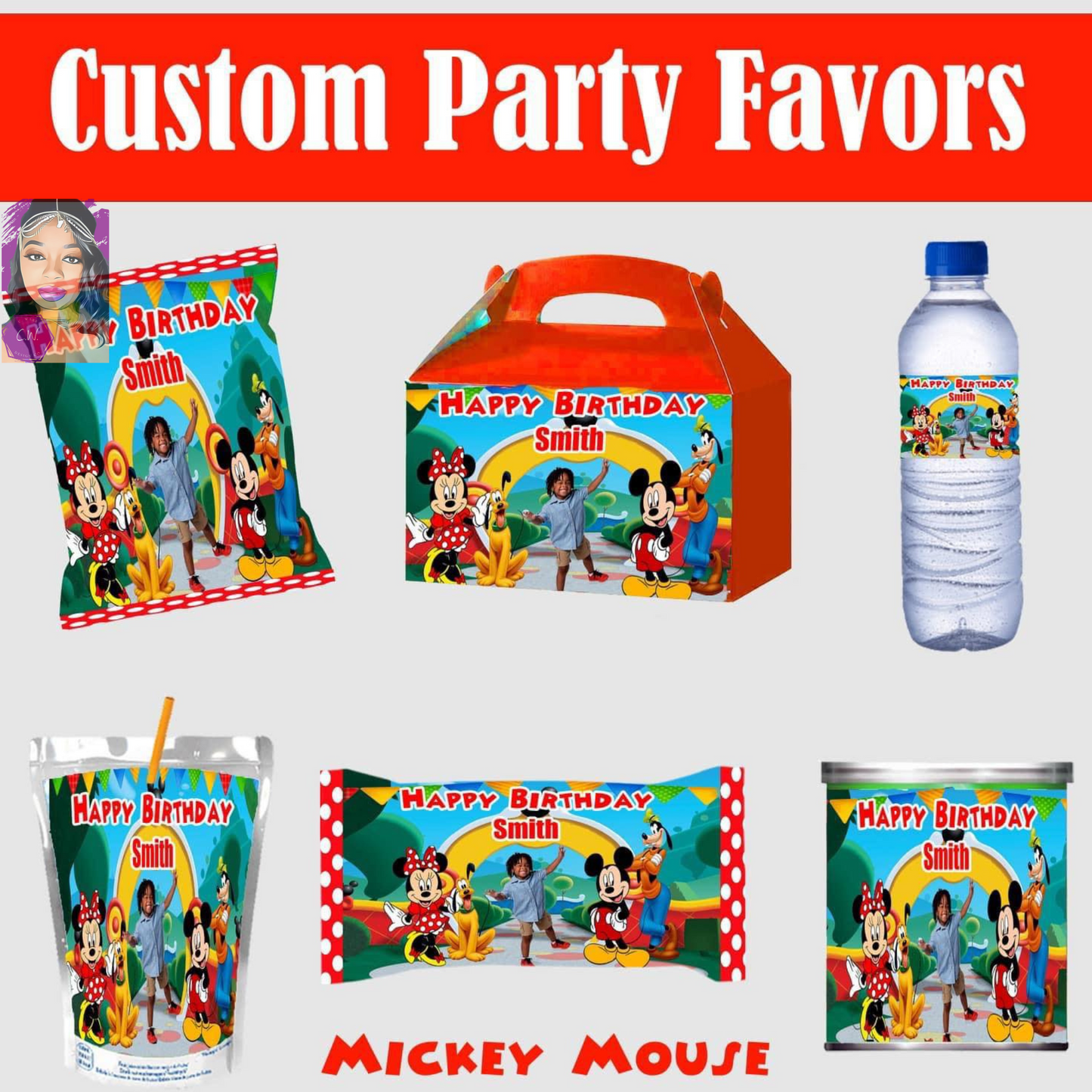 Custom Party Favors