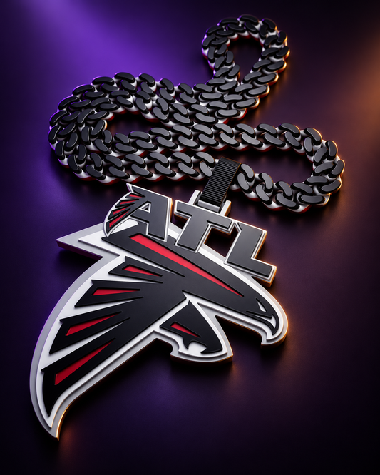 Custom Atlanta Falcons hype chain