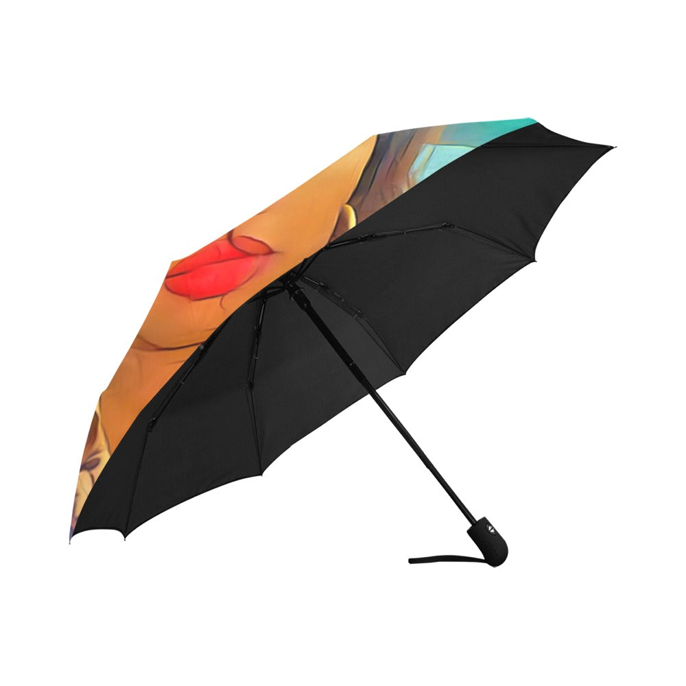 Custom Anti-UV Auto-Foldable Umbrella