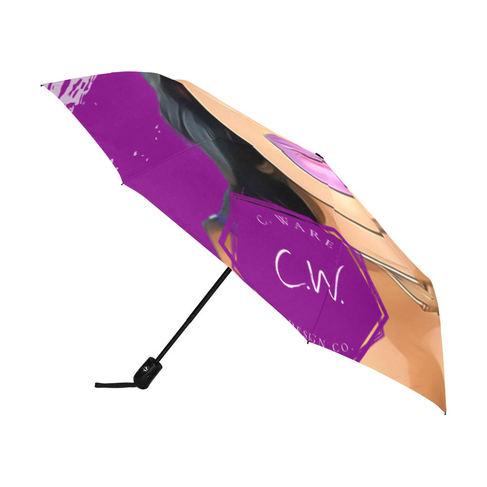 Custom Anti-UV Auto-Foldable Umbrella